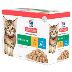 Hill's Hill’s Kitten Classic Selection Multipack Kip 12x85g