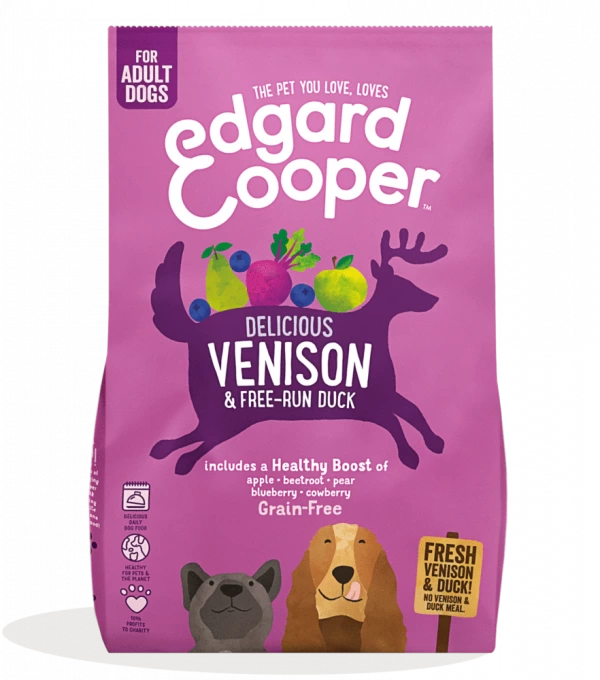 Edgard & Cooper Adult Hert Hondenvoer 12kg