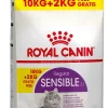 Royal Canin Sensible Kattenvoer 10kg + 2kg Gratis