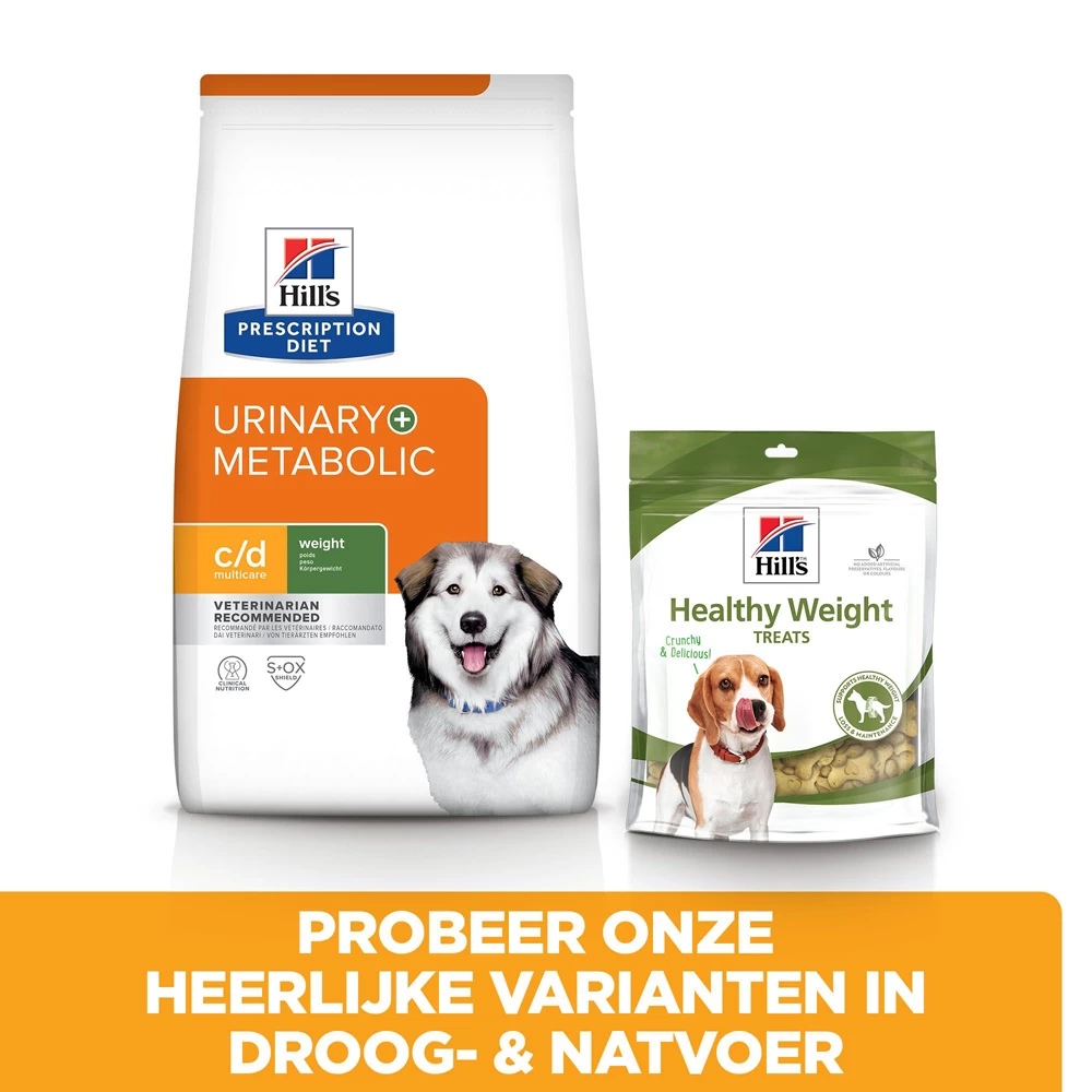 Hill's Prescription Diet C/d Multicare + Metabolic, Urinary + Weight Care Hondenvoer 1.5kg Zak - Afbeelding 6