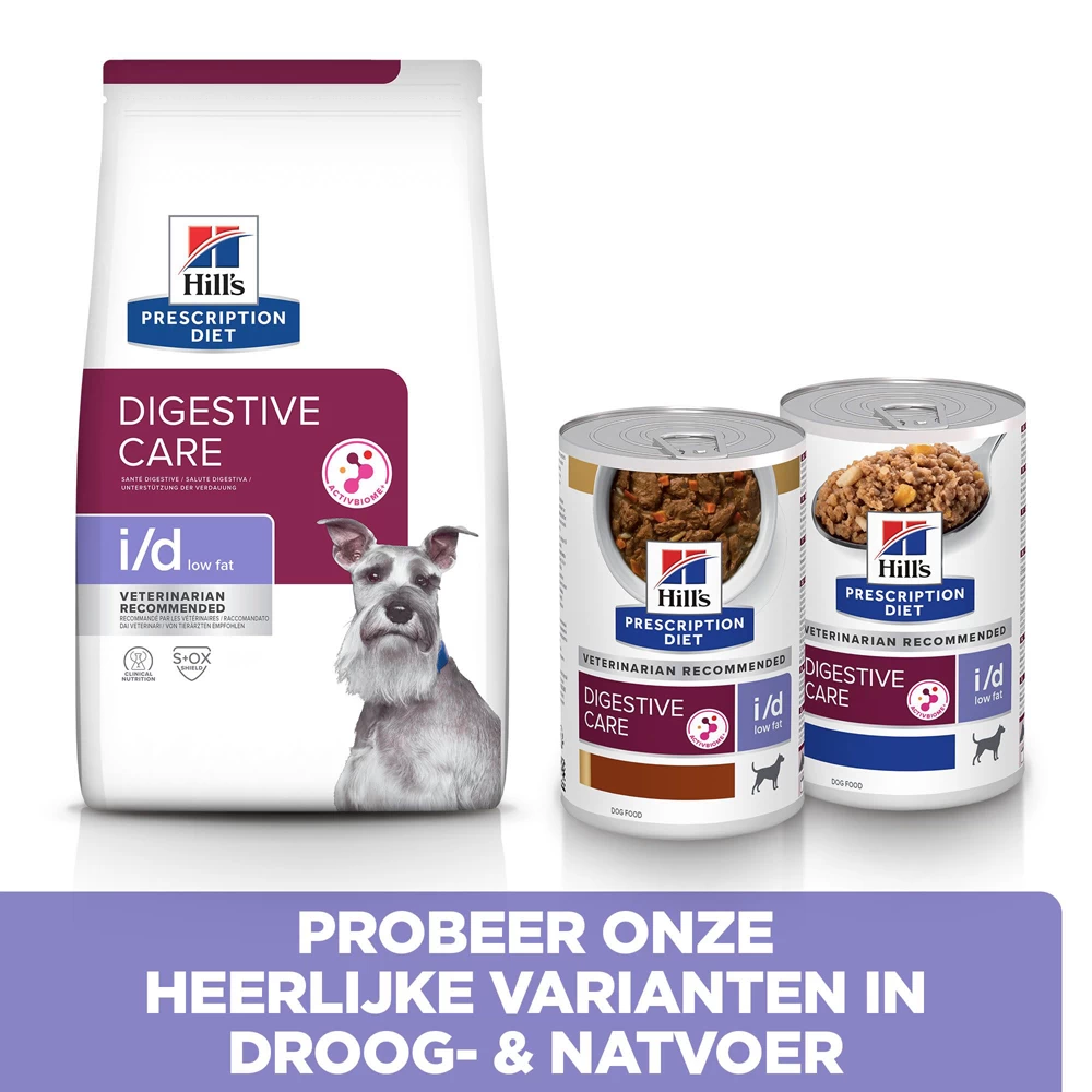 Hill's Hill’s Prescription Diet I/D Low Fat – Hondenvoer Met Kip – 12kg - Afbeelding 6