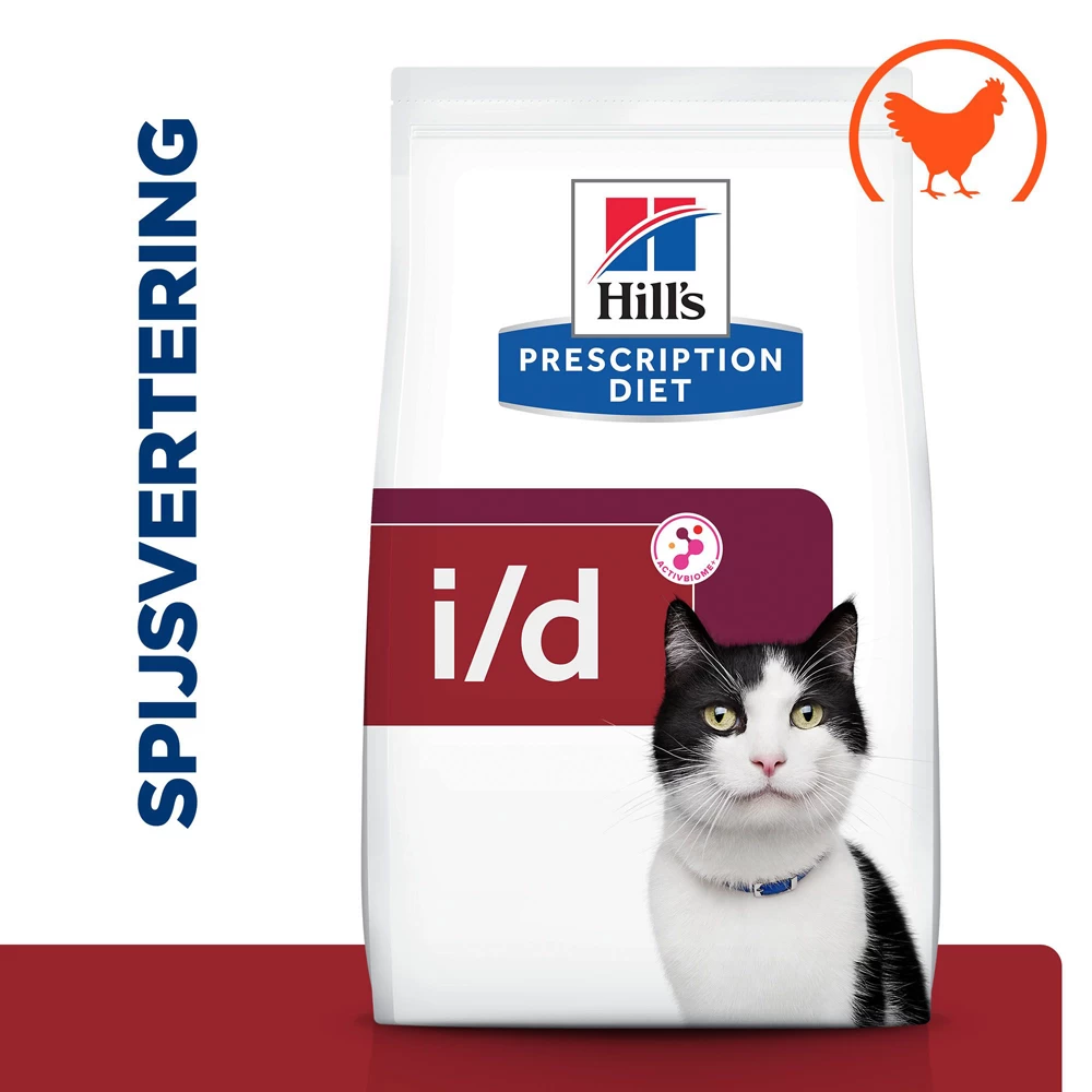 Hill's Prescription Diet I/d Digestive Care Kattenvoer Met Kip 3kg - Afbeelding 2