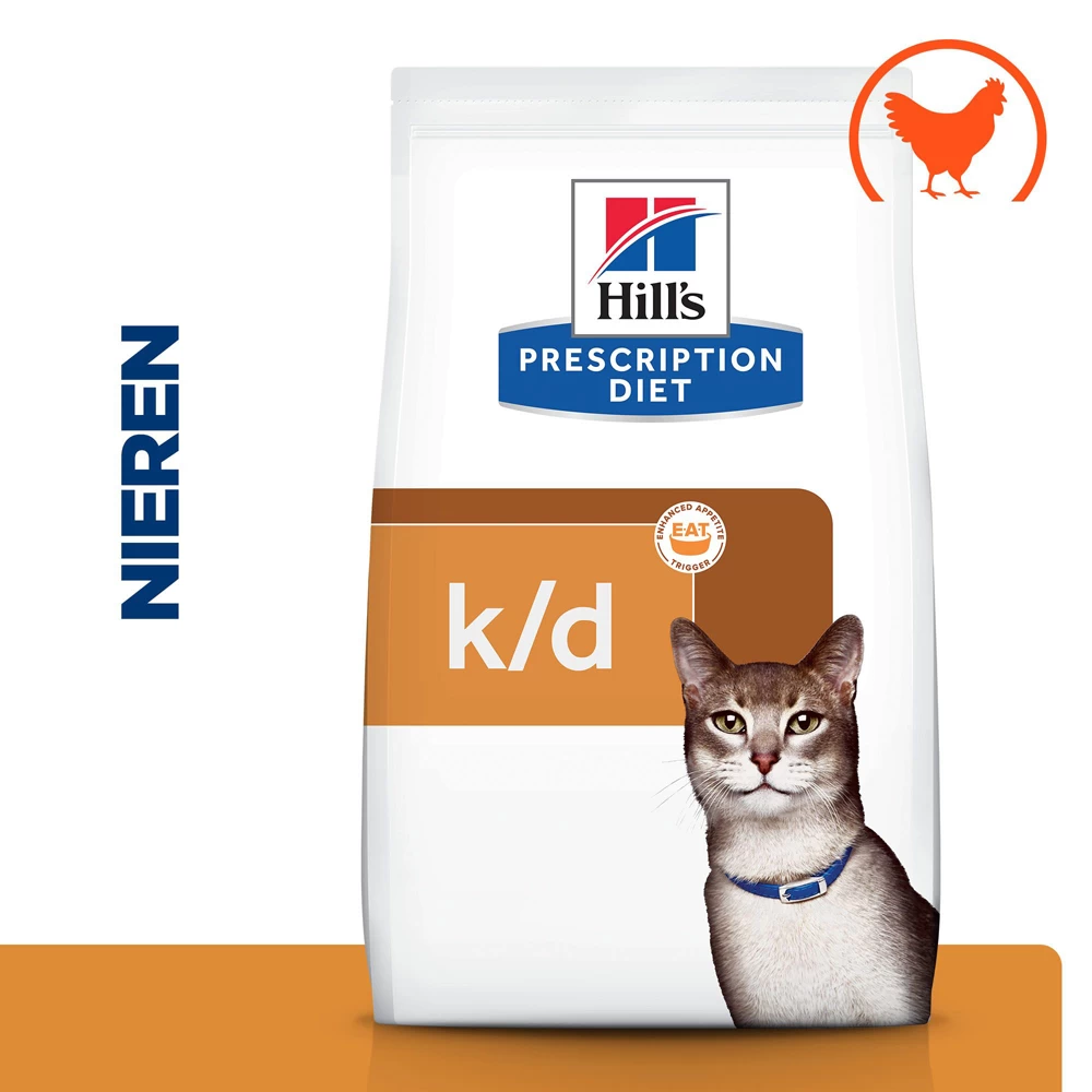 Hill's Hill’s Prescription Diet K/D – Kattenvoer Met Kip – 1,5kg - Afbeelding 2