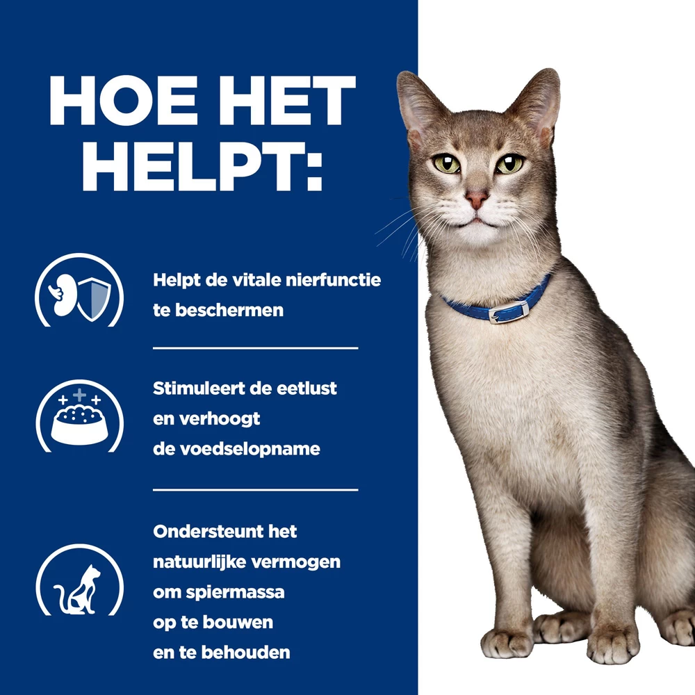 Hill's Prescription Diet K/d Kidney Care Kattenvoer Met Kip 3kg - Afbeelding 4