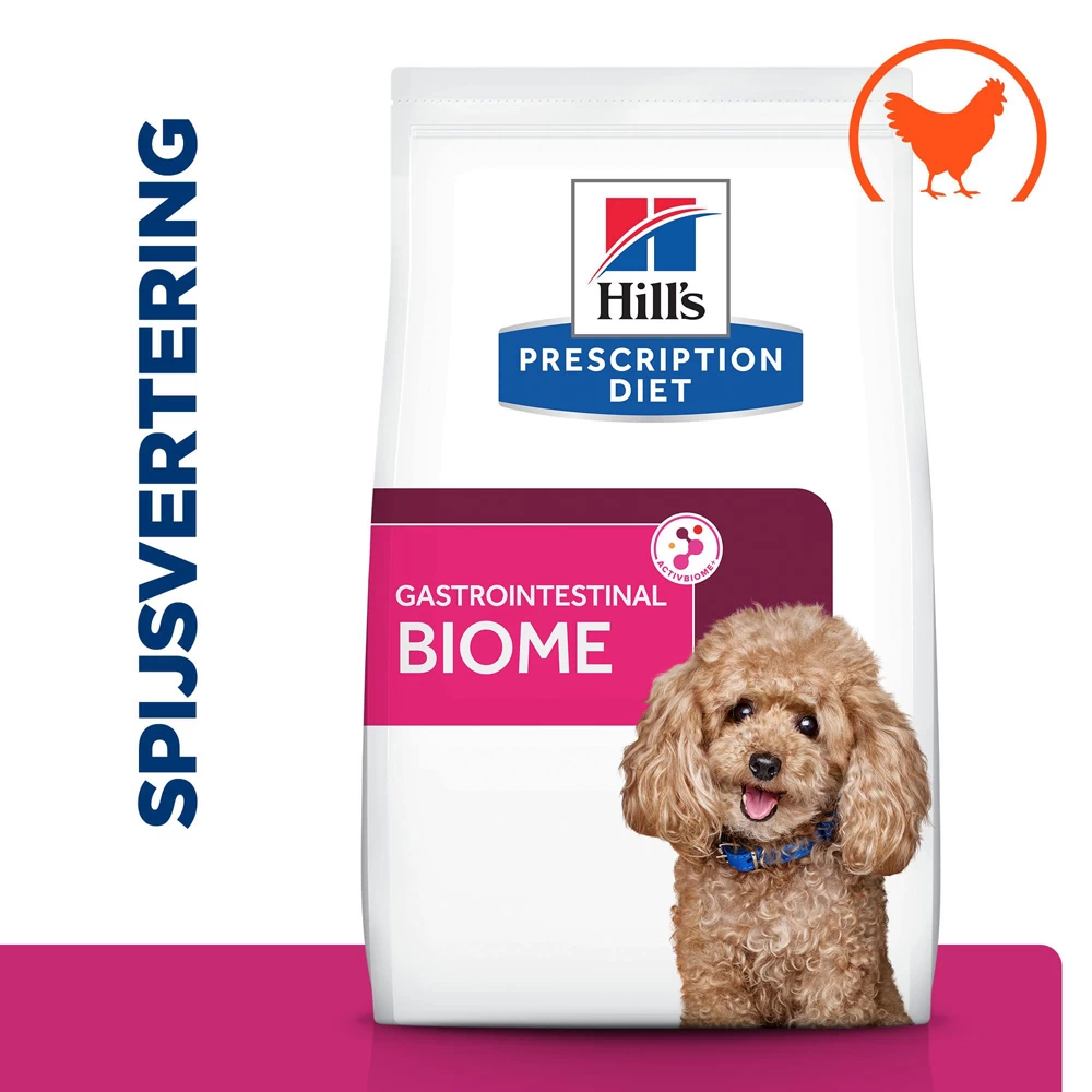 Hill's Hill’s Prescription Diet Gastrointestinal Biome Mini Hondenvoer Met Kip 6kg - Afbeelding 2