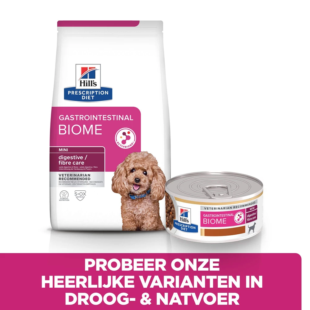 Hill's Hill’s Prescription Diet Gastrointestinal Biome Mini Hondenvoer Met Kip 6kg - Afbeelding 6
