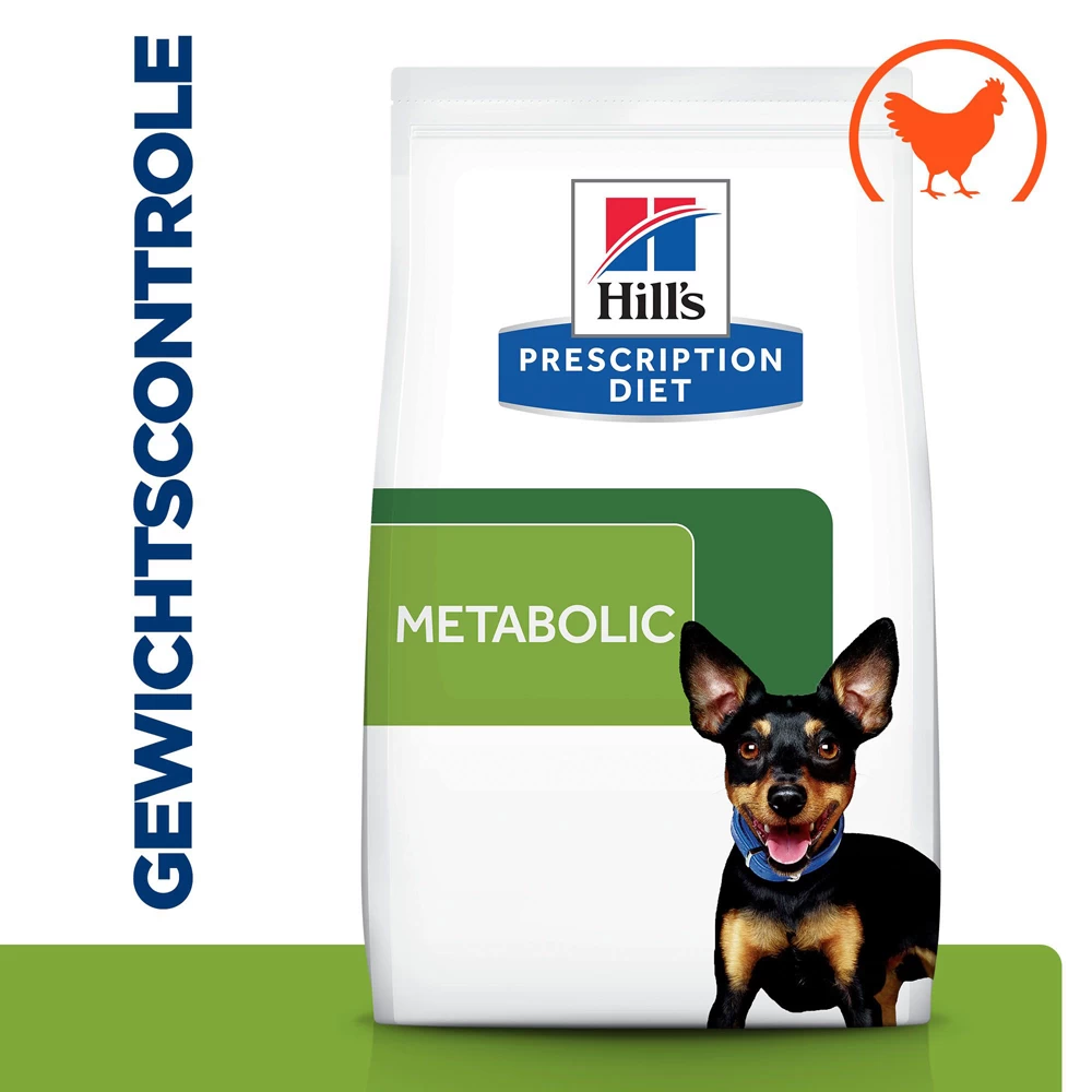 Hill's Hill’s Prescription Diet Metabolic Mini Breed – Hondenvoer Met Kip – 6kg - Afbeelding 2