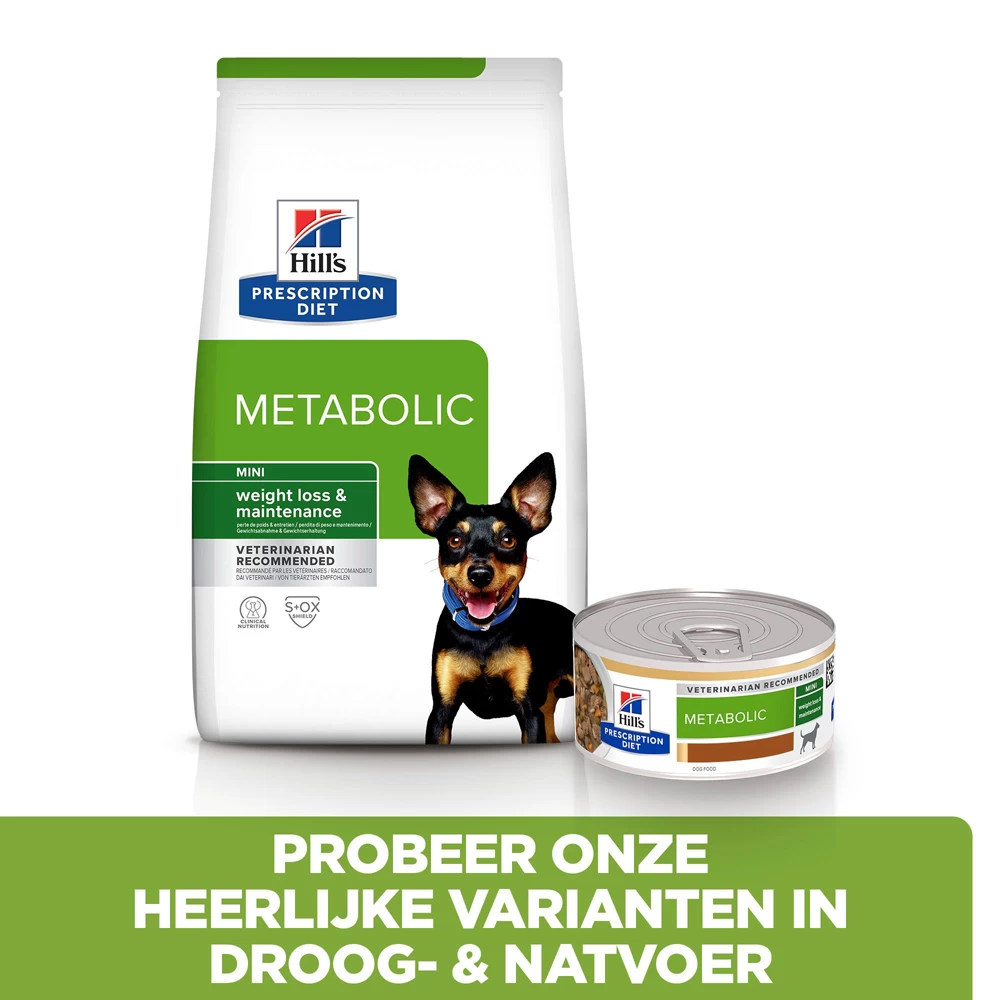 Hill's Hill’s Prescription Diet Metabolic Mini Breed – Hondenvoer Met Kip – 6kg - Afbeelding 6