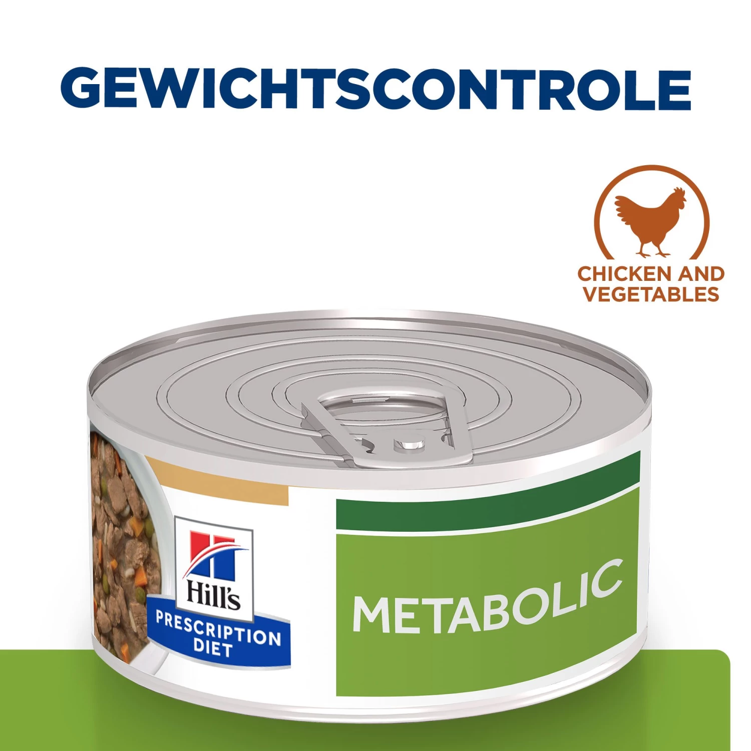 Hill's Prescription Diet Metabolic Kip- En Groentenstoofpotje Voor Hond 24x156g - Afbeelding 2