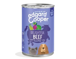 Edgard & Cooper Edgard&Cooper Hondenvoer In Blik Met Rund – 6x 400g