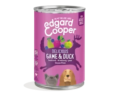 Edgard & Cooper Edgard&Cooper Hondenvoer In Blik Met Wild – 6x 400g