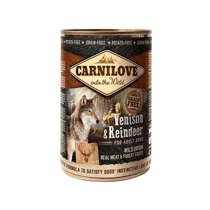 Carnilove Adult Hert & Rendier Hondenvoer 6x400g