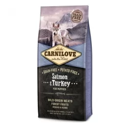 Carnilove Puppy Zalm & Kalkoen Hondenvoer 12kg