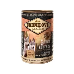 Carnilove Puppy Zalm & Kalkoen Hondenvoer 6x400g
