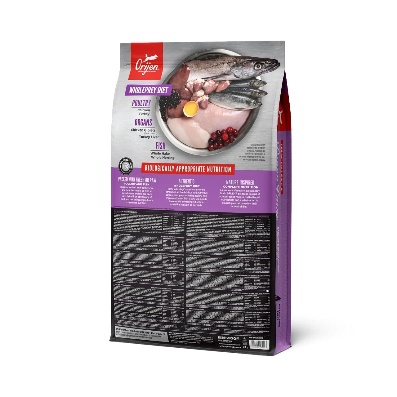 Orijen Whole Prey Puppy Large Breed Hond 11,4kg - Afbeelding 2