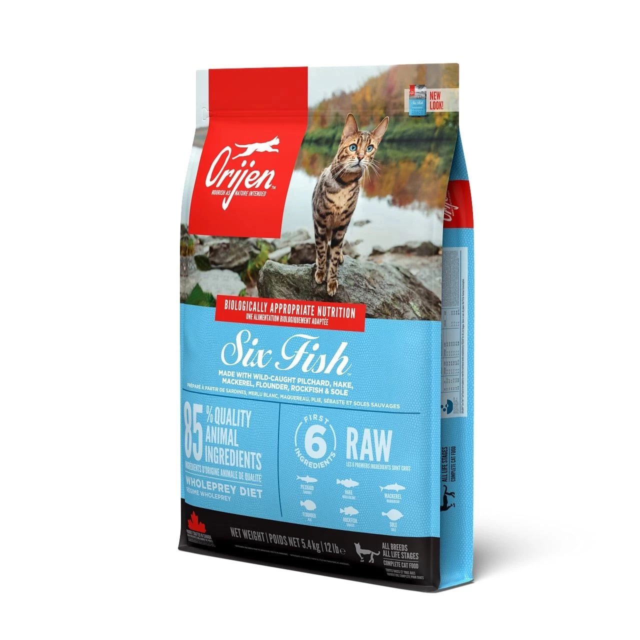 Orijen Whole Prey 6 Fish Kat 1,8kg