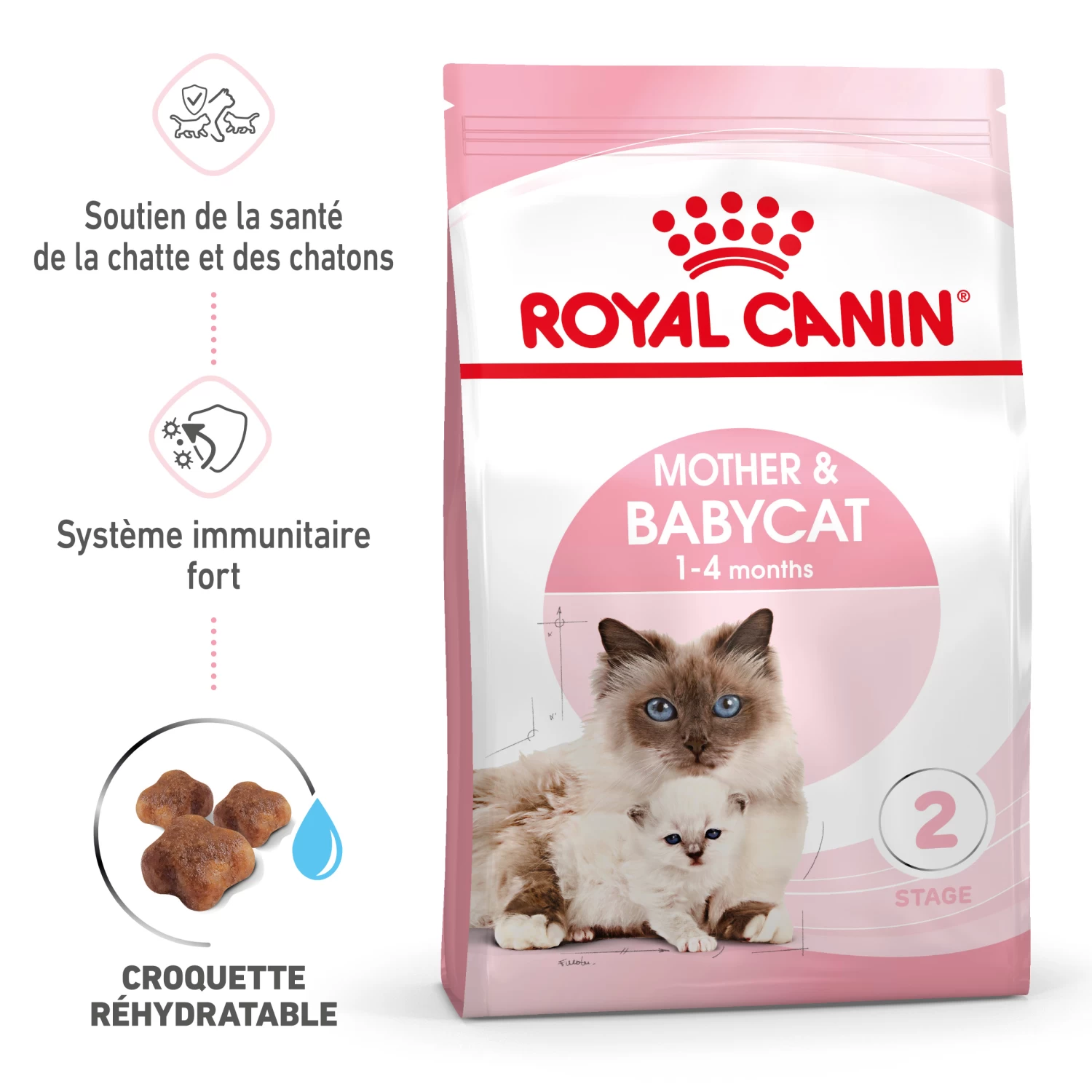 Royal Canin Mother & Babycat 2kg - Afbeelding 2
