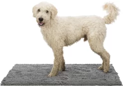 Trixie Schoonloopmat Waterdicht 120 × 80 Cm Grijs