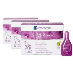 Dermoscent Silver Spot On Cat/dog 1-10kg 4pip