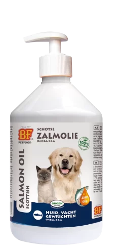 Biofood Bf Petfood Zalmolie Met Doseerpomp 500ml