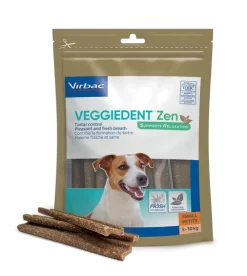Virbac Veggiedent Zen Kauwstrips <10KG S 224G