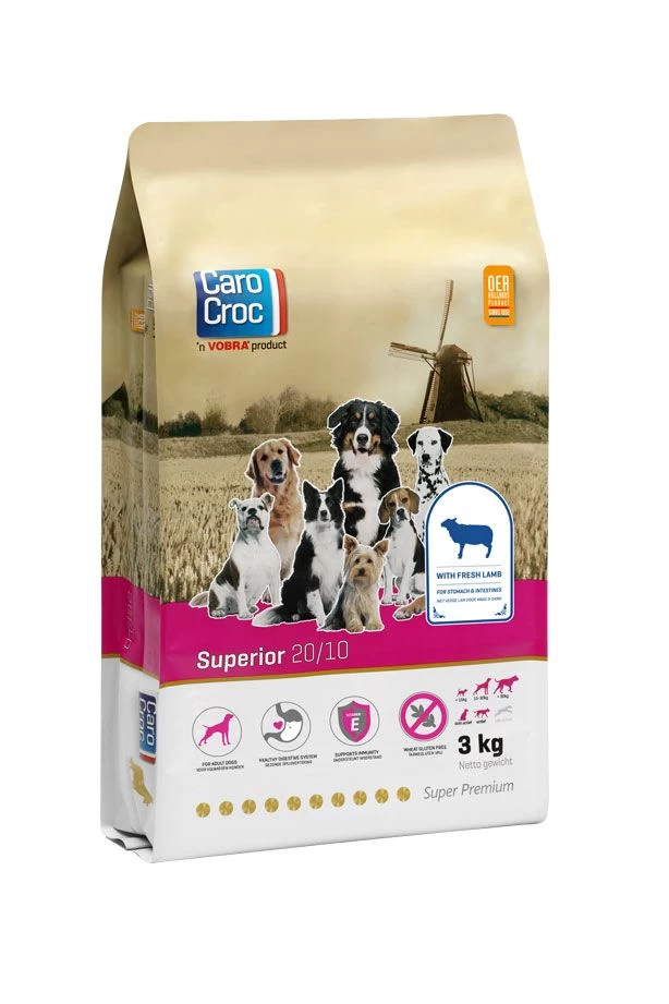Carocroc Superior L/R Diet 20/10 - Hondenvoer - 3kg