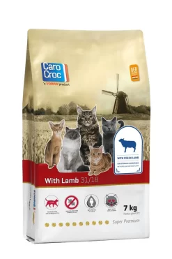 Carocroc 31/18 - Kattenvoer Met Lam - 7kg