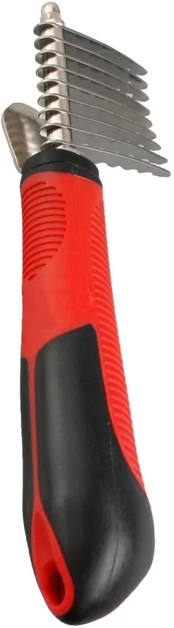 Flamingo Klittenkam+handvat Kort Recht