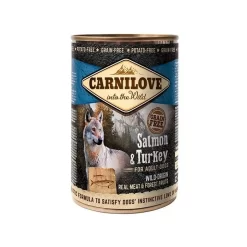 Carnilove Adult Zalm & Kalkoen Hondenvoer 12x400g
