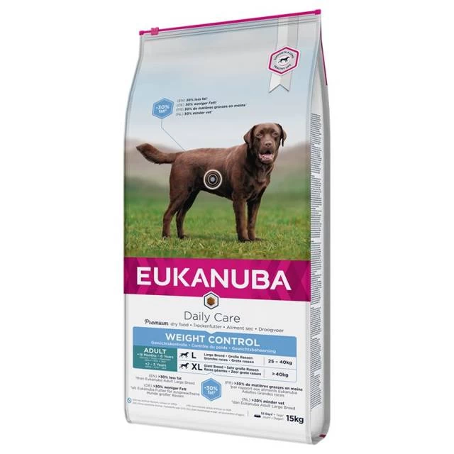 Eukanuba Adult Weight Control Large Breed – Hondenvoer – 15kg - Afbeelding 3