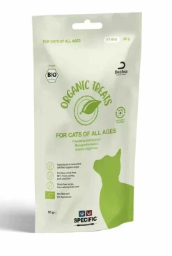 SPECIFIC BIO Organic Treats Voor Katten 8x50g
